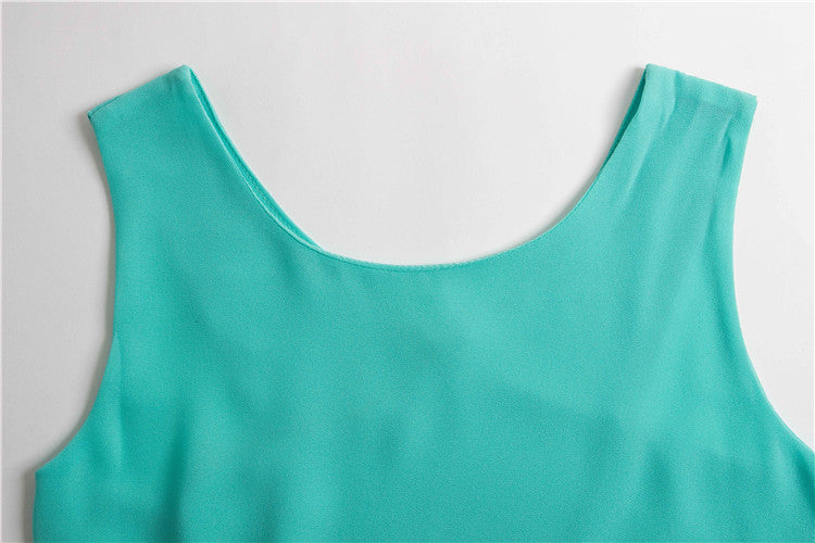 2018 Popular Candy Color Women’s Chiffon Camisole