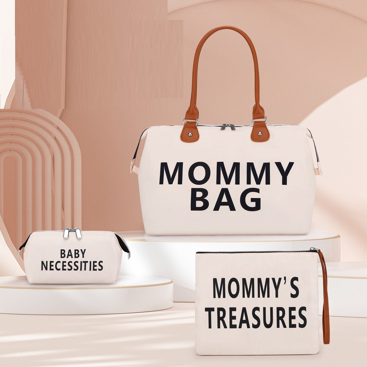 Popular Mummy Travel Bag Three-Piece Set