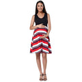 Popular Print Sleeveless Maternity Dress for Summer