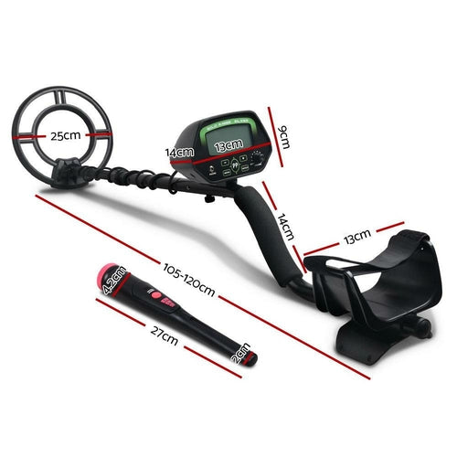 Metal Detector 220MM Deep Sensitive Waterproof Pinpointer Treasure
