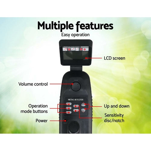 Metal Detector 180MM Deep Sensitive Waterproof Treasure Hunter Gold