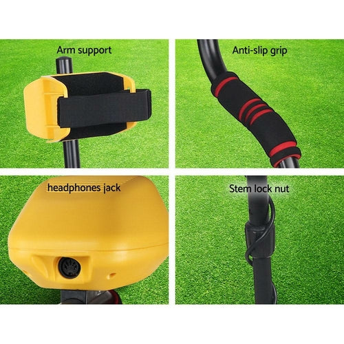 Metal Detector 180MM Deep Sensitive Waterproof Treasure Hunter Gold