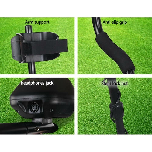 Metal Detector 220MM Deep Sensitive Waterproof Treasure Hunter Gold
