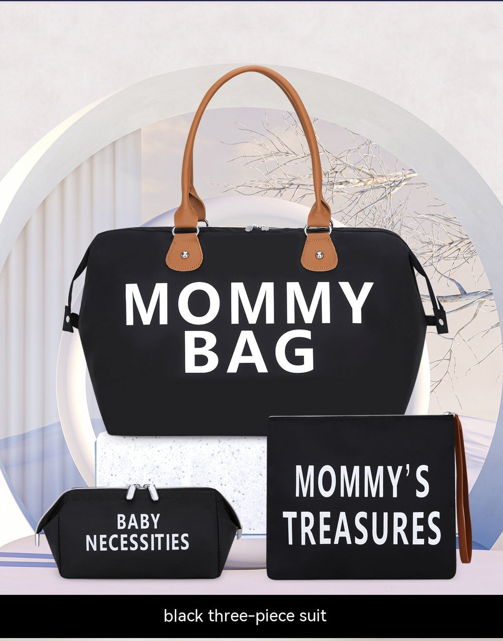 Popular Mummy Travel Bag Three-Piece Set